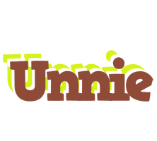 Unnie caffeebar logo