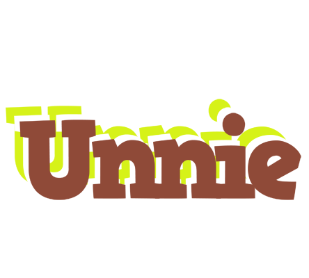 Unnie caffeebar logo