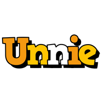 Unnie cartoon logo