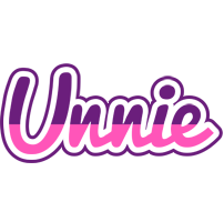 Unnie cheerful logo