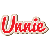 Unnie chocolate logo