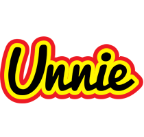 Unnie flaming logo