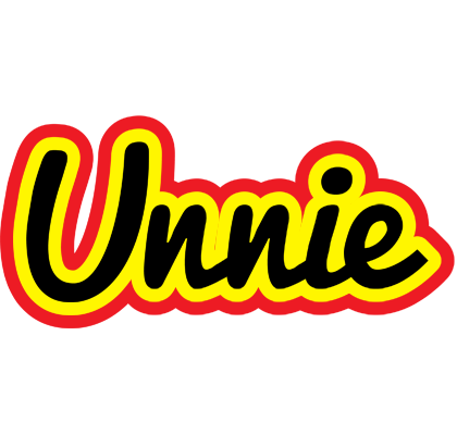 Unnie flaming logo