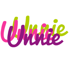 Unnie flowers logo