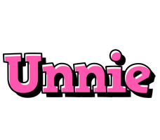 Unnie girlish logo