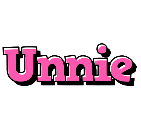 Unnie girlish logo