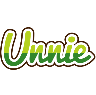 Unnie golfing logo