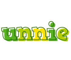 Unnie juice logo