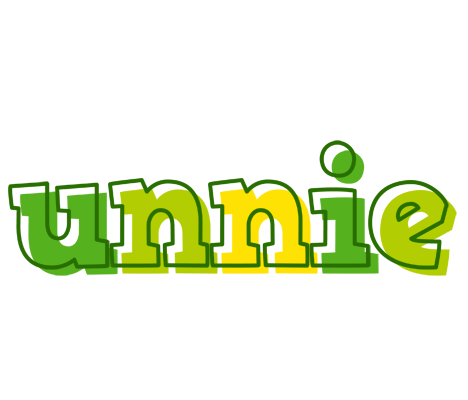 Unnie juice logo