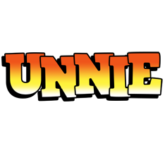 Unnie sunset logo