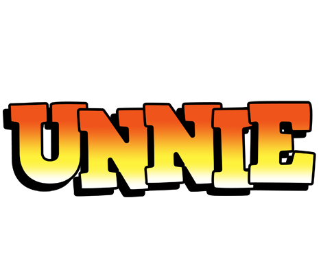 Unnie sunset logo
