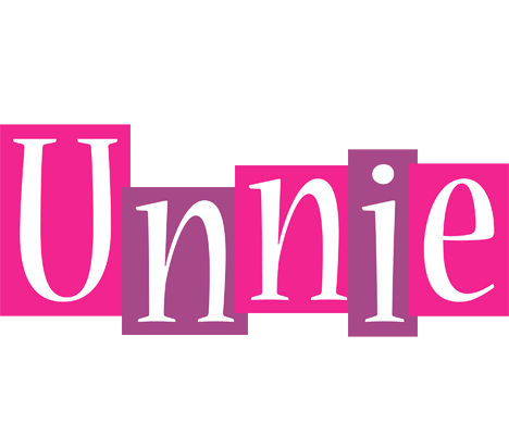Unnie whine logo
