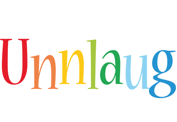 Unnlaug birthday logo