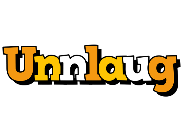 Unnlaug cartoon logo