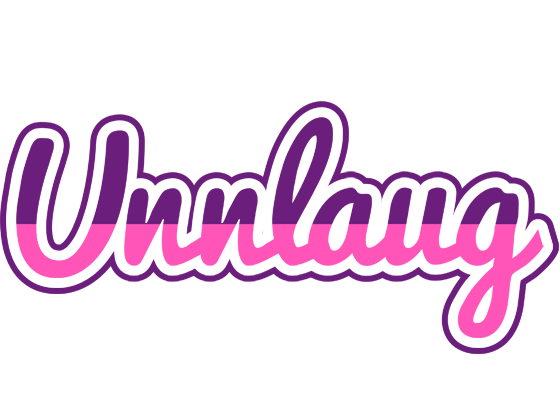 Unnlaug cheerful logo