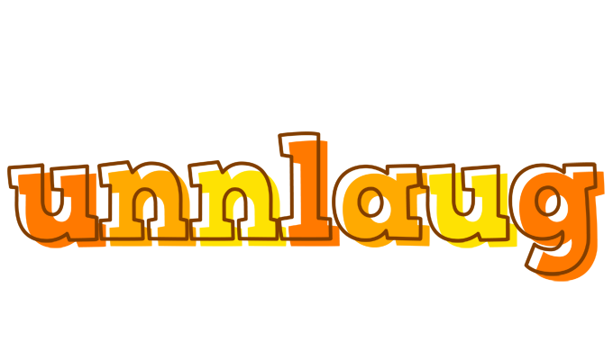 Unnlaug desert logo