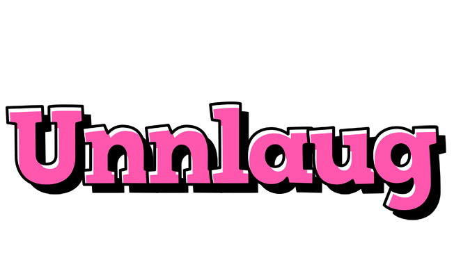 Unnlaug girlish logo