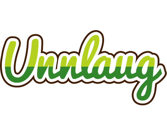 Unnlaug golfing logo