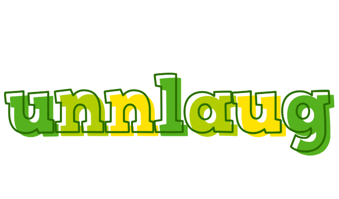 Unnlaug juice logo