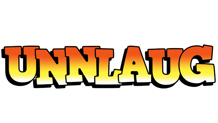 Unnlaug sunset logo