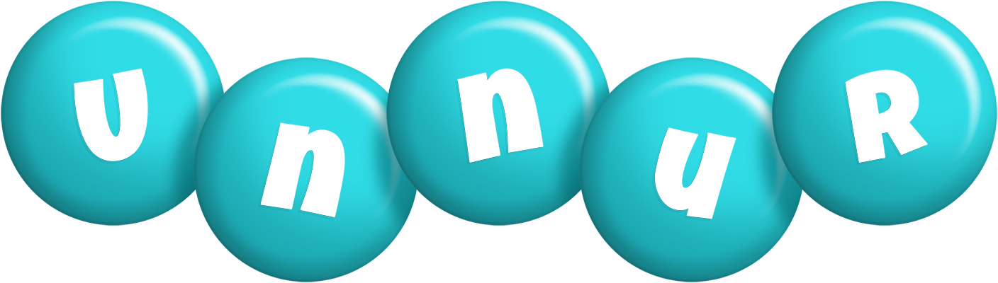 Unnur candy-azur logo