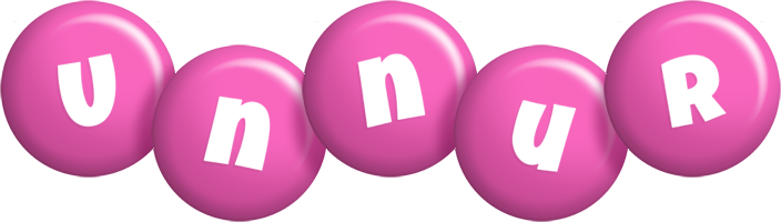 Unnur candy-pink logo