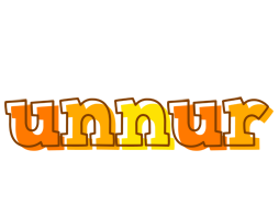 Unnur desert logo