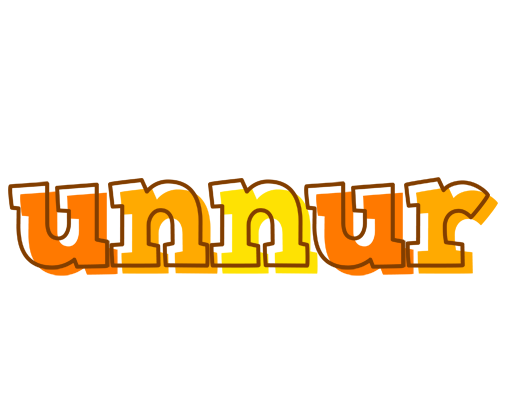 Unnur desert logo