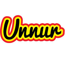 Unnur flaming logo