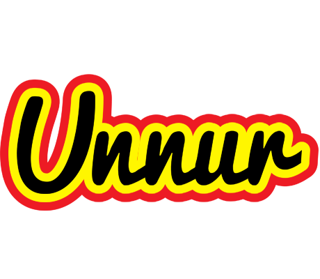 Unnur flaming logo