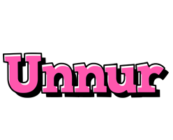 Unnur girlish logo