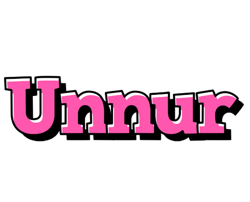 Unnur girlish logo