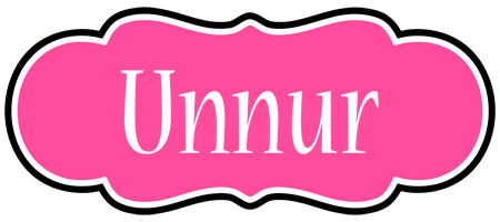 Unnur invitation logo