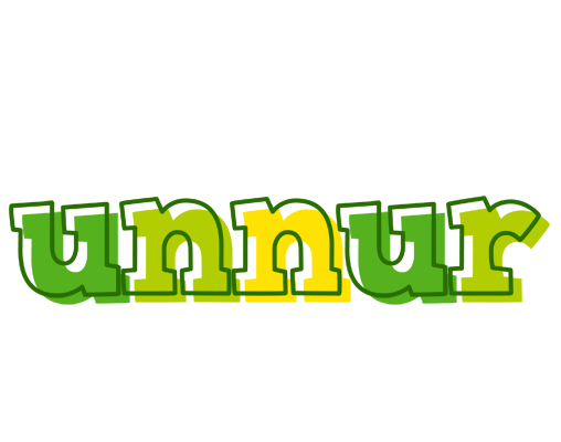 Unnur juice logo