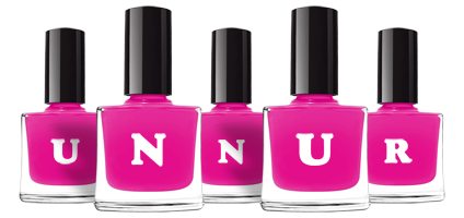 Unnur nails logo