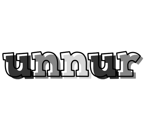 Unnur night logo