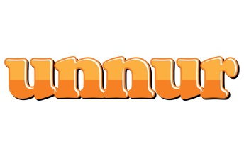 Unnur orange logo