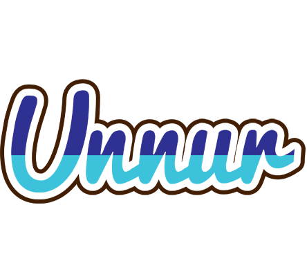 Unnur raining logo