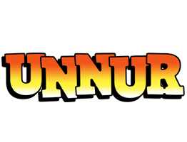 Unnur sunset logo