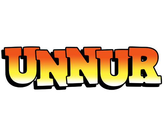 Unnur sunset logo