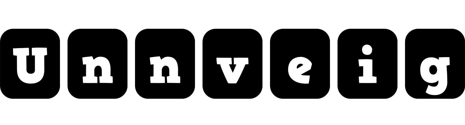 Unnveig box logo