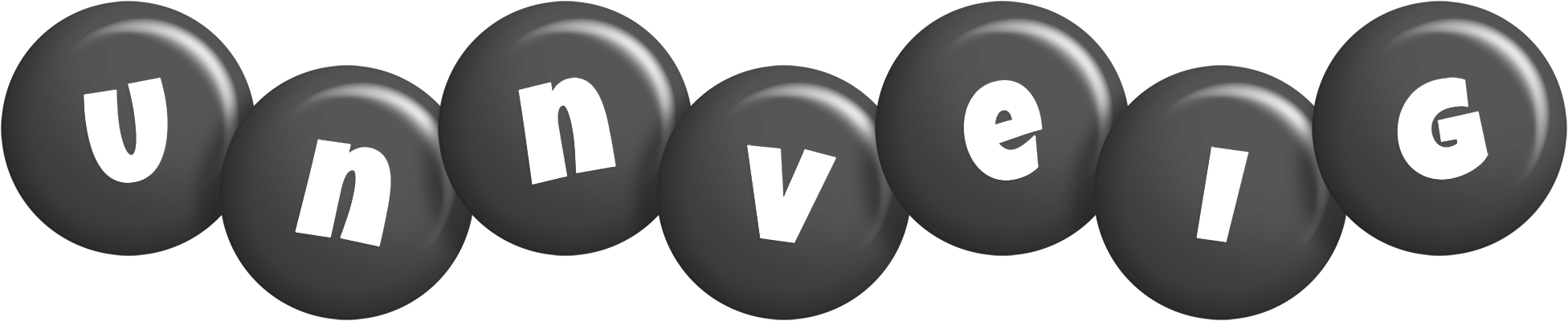 Unnveig candy-black logo