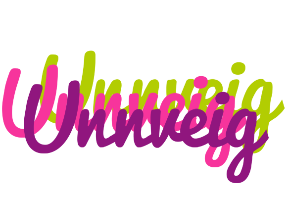 Unnveig flowers logo