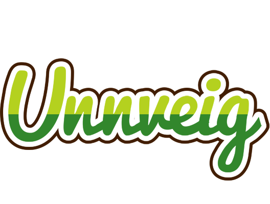 Unnveig golfing logo