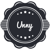 Unny badge logo