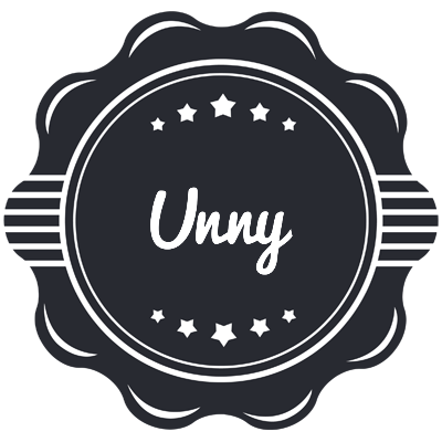 Unny badge logo