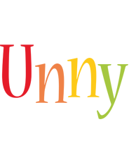 Unny birthday logo