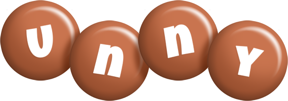 Unny candy-brown logo