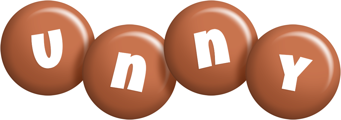 Unny candy-brown logo