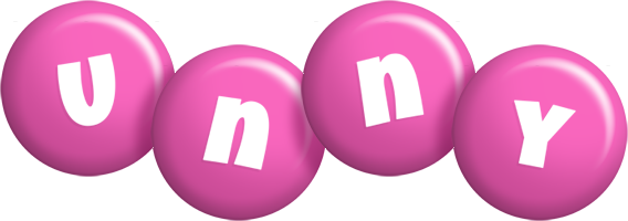 Unny candy-pink logo